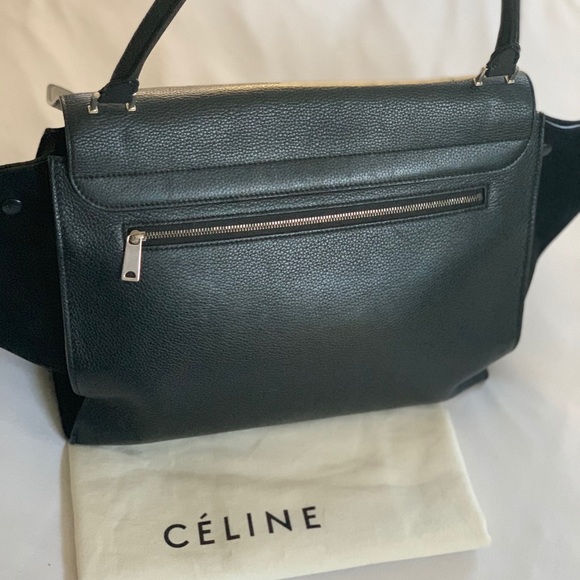 Celine Black trapeze tote - Picture 3 of 8
